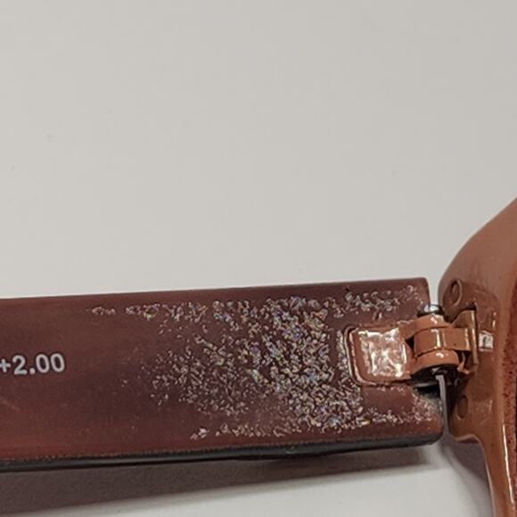 Women’s +2.00 Reader Sunglasses Brown Frame Gradient Lens Stylish Design - Picture 8 of 8